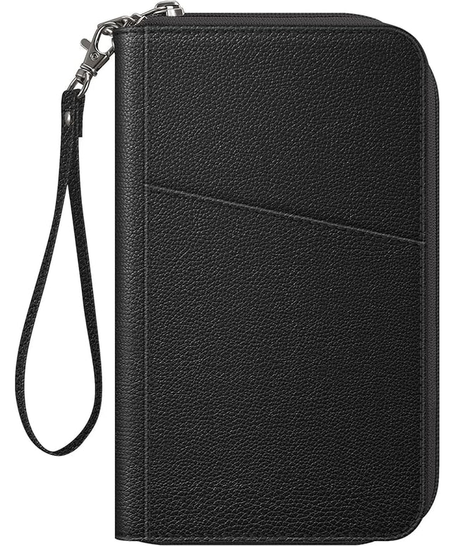 Fintie Family Passport Holder Wallet, RFID Blocking Travel Document Organizer Clutch Bag Credit Cards Case Cover for Women Men