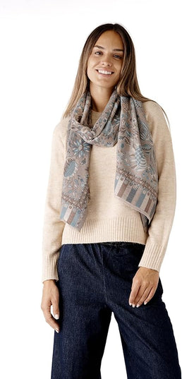 Scarf for Women Spanish Design Elegant Long Shawl Scarves for Summer Fall