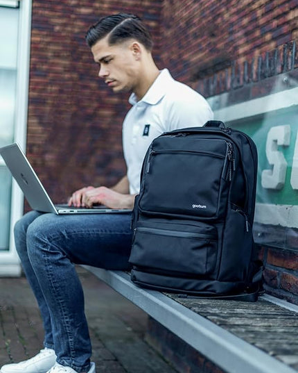 GOOTIUM Laptop Business Travel Backpack - TSA-Friendly Carry-On Luggage Boundless Collection Daypack for College, Commuting & Work | TSA-Friendly, Carry-On Luggage, for Business, Travel, for College, Commuting