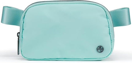 Pander Belt Bag for Women, Fashion Waist Packs, Crossbody Bags, Everywhere Belt Bag with Adjustable Strap (Pale Turquoise).