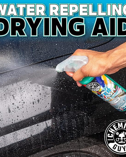 Chemical Guys HOL129 Best Two Car Wash Bucket Kit to Wash & Dry (11 Items Including 3 16 oz. Chemicals)