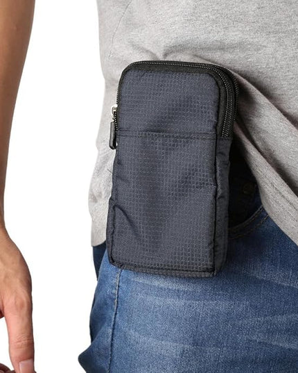 Universal Crossbody Cell Phone Purse Waist Pack Bag for Outdoor Sports Moblie Phone Carrying Cases Shoulder Belt Bag Pouch for iPhone 7 6/6S Plus Samsung Galaxy Phones Under 6.0'' from WaitingU