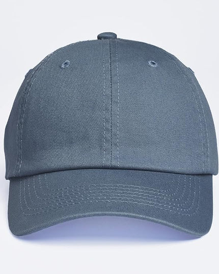 E BY ELIDAN Classic Dad Hat Cotton, Low-Profile Plain Baseball Cap, Adjustable, Breathable and Packable