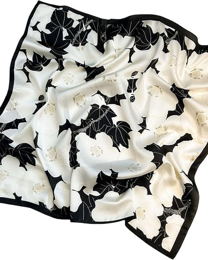 Headscarf Large Square Scarf 35" Fashion Scarves Silk Feeling Hair Wrapping Scarfs Hairscarf BA16