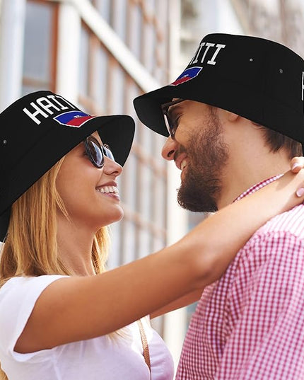 Funny Flag Bucket Hat for Men Women, Fisherman Hats Packable Fashion Sun Cap for Travel Outdoor Beach Boys Girls