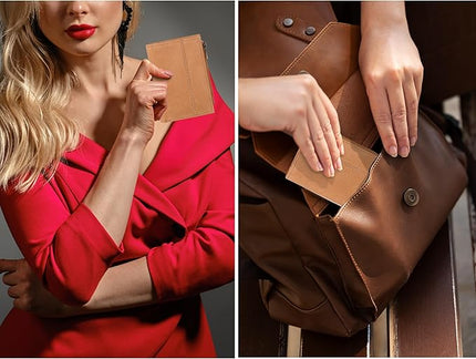Oak Leathers Wallet For Women Full Grain Leather - Small RFID Coin Purse Credit Card & ID Holder for Ladies,Bifold Wallets for Teenager | Small, RFID, Coin Purse, for Ladies, for Teenager