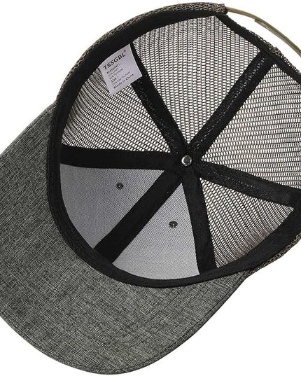 TSSGBL M, L, XL, XXL Snapback Trucker Hats Baseball Caps Adjustable Blank Mesh Back Ball Caps for Men Women
