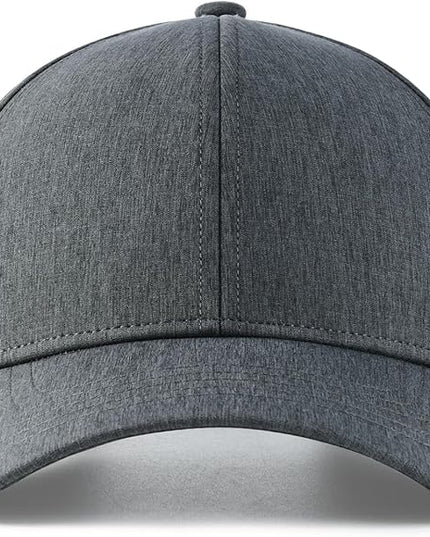 VOBOOM Men Snapback Trucker Hat, Baseball Cap for Breathable Side Laser Cut Holes