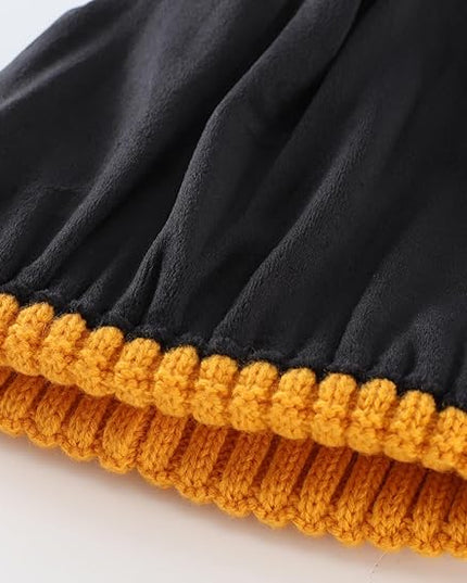 Connectyle Fleece Lined Cuffed Beanie Hat for Men Women Knitted Winter Wool Beanies Skull Cap Warm Watch Hat