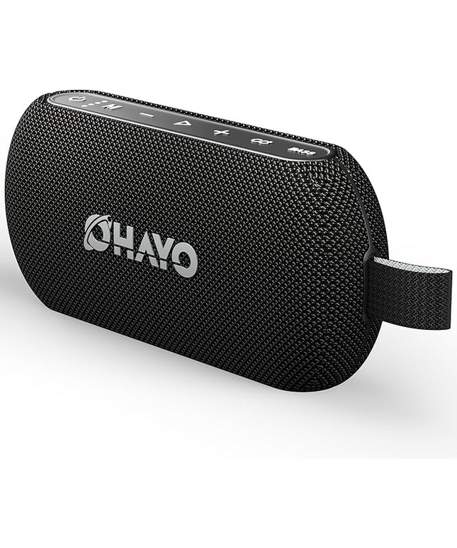 OHAYO 40W Wireless Portable Bluetooth Speaker with Lights, IPX7 Waterproof, Stereo Loud Sound, RGB Lights,TWS Pairing, AUX&TF-Card in, for Home/Party/Travel/Outdoor/Beach