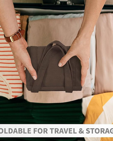HOMESPON Large Canvas Tote Bag for Women Everything Bag with Pockets and Laptop Sleeve