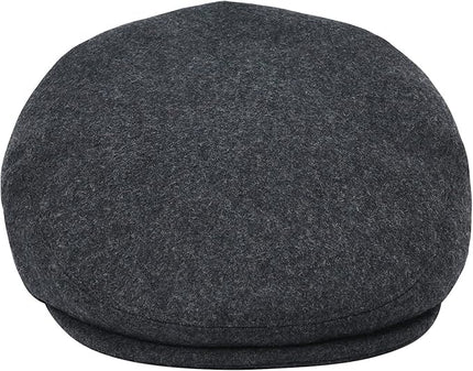 FEINION Men's Wool Tweed Newsboy Ivy Cap Gatsby Golf Flat Hat