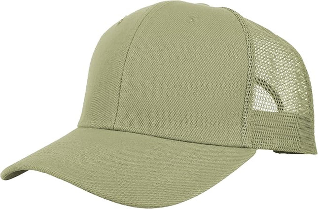 Gelante Mesh Trucker Hat Baseball Cap Structured Front Panel Wholesale LOT 12 Pack