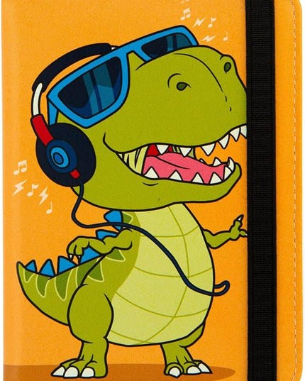 Passport Holder,Cute Passport Cover for Women Men,Travel Document Organizer Holder Boy Girl Wallet personalized Leather Rfid Passport Wallet (Dinosaur)