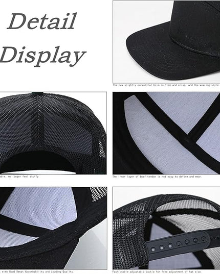 VOASTEK Running Hats for Men Baseball Cap Outdoor Essentials Runner Hat Jogging Cap Tennis Golf Workout Hats