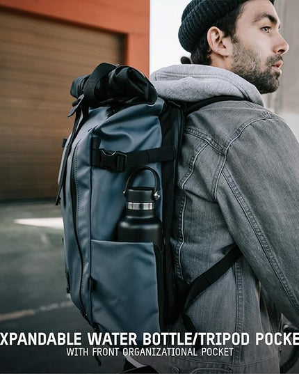 WANDRD PRVKE 31L, V3 Backpack: Weather-Resistant Travel & Camera Backpack with Laptop Sleeve, Quick Side Access, Clamshell Opening – Ideal Photography & Travel Bag