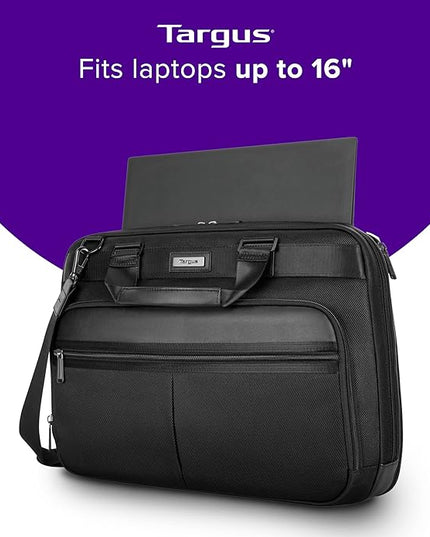 Targus Mobile Elite Checkpoint-Friendly Topload for 15.4-Inch Laptop Bag, Black (TBT045US)