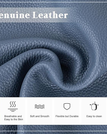 befen Genuine Leather Small Crossbody Bags for Women, Multi Pocket Cell Phone Crossbody Purse with RFID Blocking Card Slots
