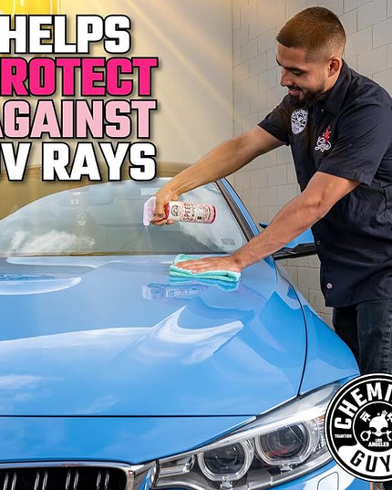 Chemical Guys Speed Wipe Quick Detailer - High Gloss, Streak-Free Shine, Detail Spray for Cars, Trucks, Motorcycles, RVs, and More, Safe on Paint, Glass, Wheels, and Trim, Cherry Scent, 16 fl oz
