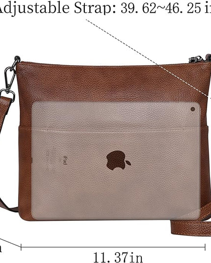 Iswee Crossbody Bag for Women Leather Purses Fashion Designer Handbags