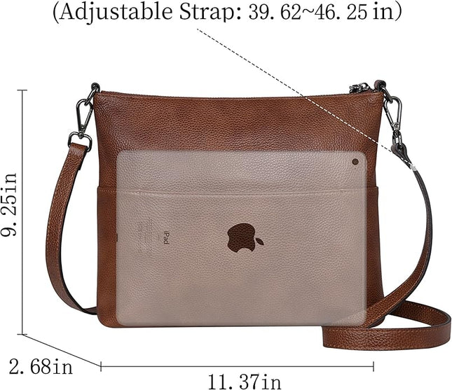 Iswee Crossbody Bag for Women Leather Purses Fashion Designer Handbags