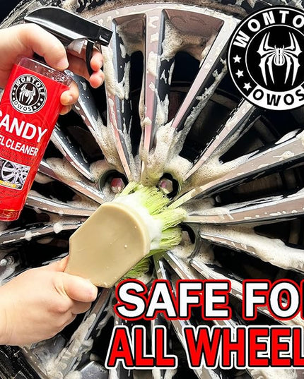 Wontolf Complete Car Wash Cleaning Kit, Car Interior Detailing Kit with Car Wash Soap, Interior Detailing Cleaner, Wheel Cleaner, Wheel Brush, Dying Towel, for Cars Trucks RVs SUVs