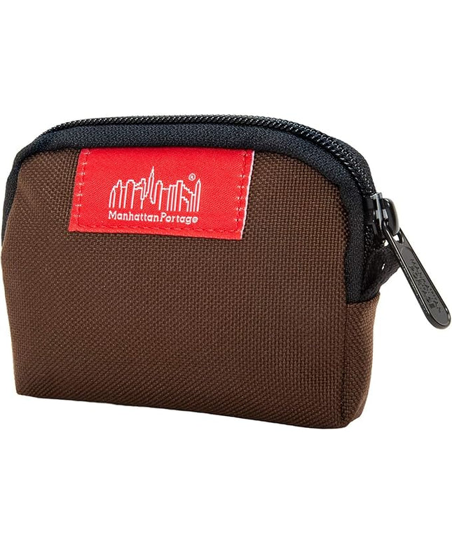 Manhattan Portage Coin Purse With Zipper Closure Pouch Eclectic Colors Credit Card ID Card Jewelry Keys Water Resistant Gift 1000D CORDURA® Everyday Carry