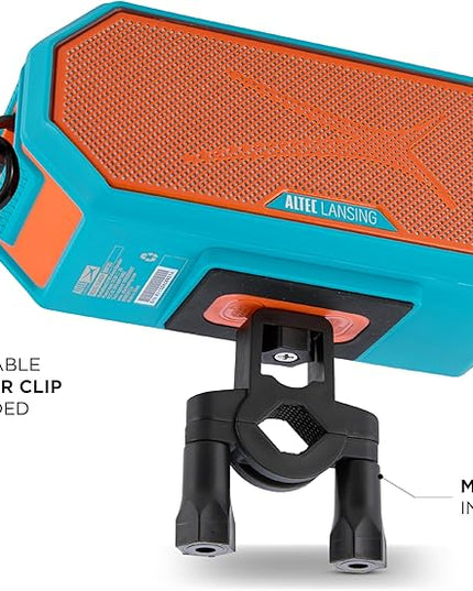Altec Lansing - Portable Bluetooth Speaker HYDRABLAST 2.0, Waterproof IP67, 20W Output Power, Magnetic Bluetooth Speaker (Miami Dolphins)