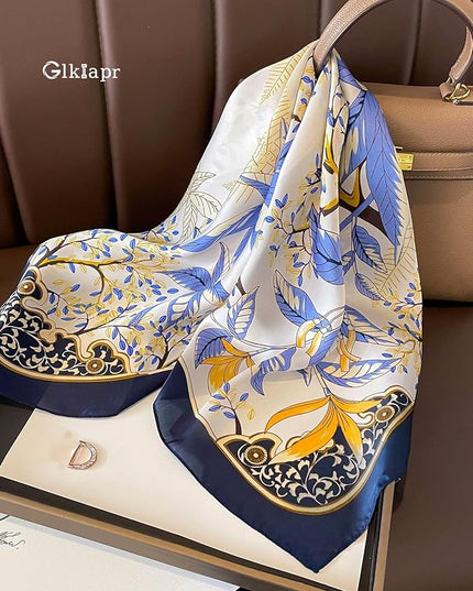 Satin Bandana Headscarf for Women Silky Hair Scarves for Fashion Lightweight
