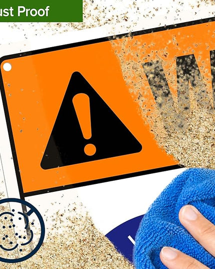 Warning Fall Hazard Appropriate Fall Protection Equipment Sign, 10x14 Inches, 55 mil thick HDPS (high density polystyrene), Made in USA by My Sign Center