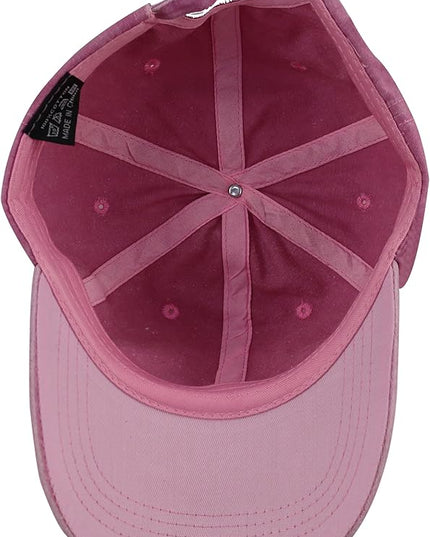 Beaches Booze & Besties Hat for Women, Vintage Adjustable Cotton Beach Baseball Cap