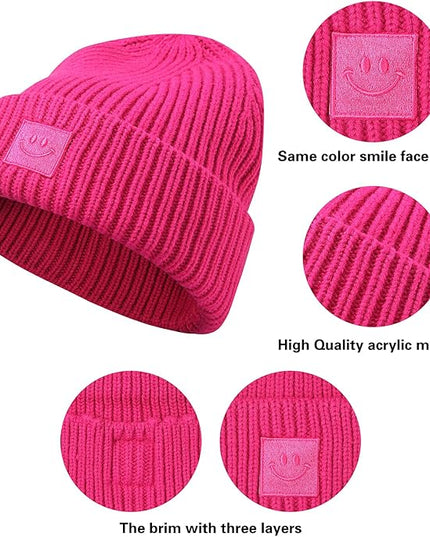 MaxNova Beanie Hat Thick Warm Winter Hat Unisex