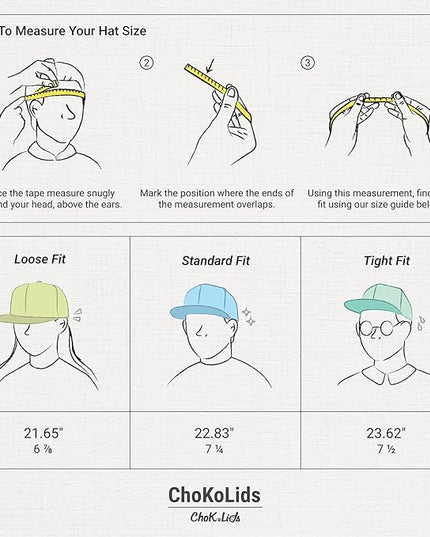CHOK.LIDS Flat Bill Visor Classic Snapback Hat Blank Adjustable Brim High Top End Trendy Color Style Plain Tone Baseball Cap