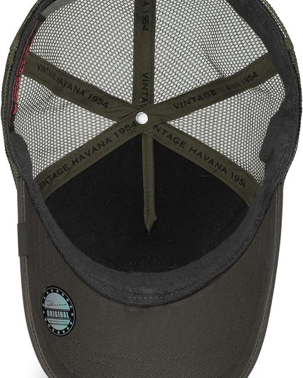 VINTAGE HAVANA Trucker Hats Women | Mesh Adjustable Snapback Hat | Men & Women Cute Trendy Fashion Baseball Cap