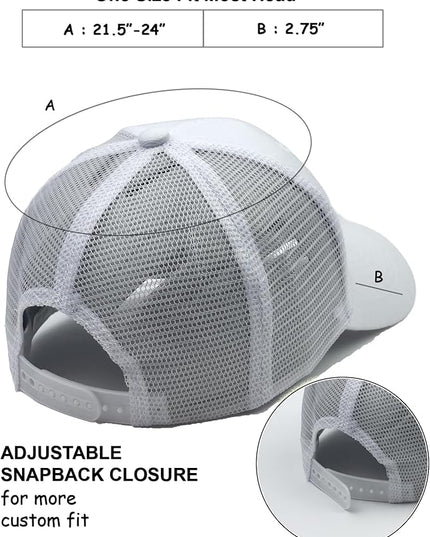 Utmost Structured Baseball Cap with Adjustable Closure - Performance Hat for Outdoor Activities