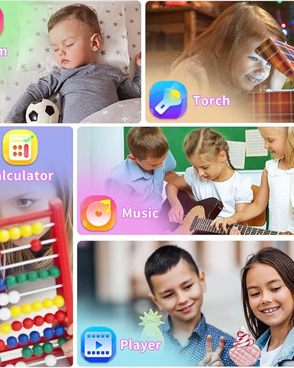 Kids Smart Watch Girls Ages 4-12, Smart Watch for Kids with HD Touch Screen 39 Games Camera Video Alarm Music Pedometer Flashlight 12/24 hr Educational Toys Birthday Gifts for Girls Age 6 7 8 9 10