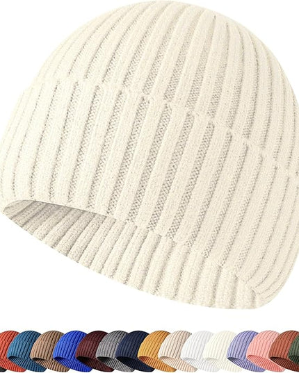 HiRui Knit Beanie for Men Women Kids, Winter Hats Warm Classic Daily Skull Caps