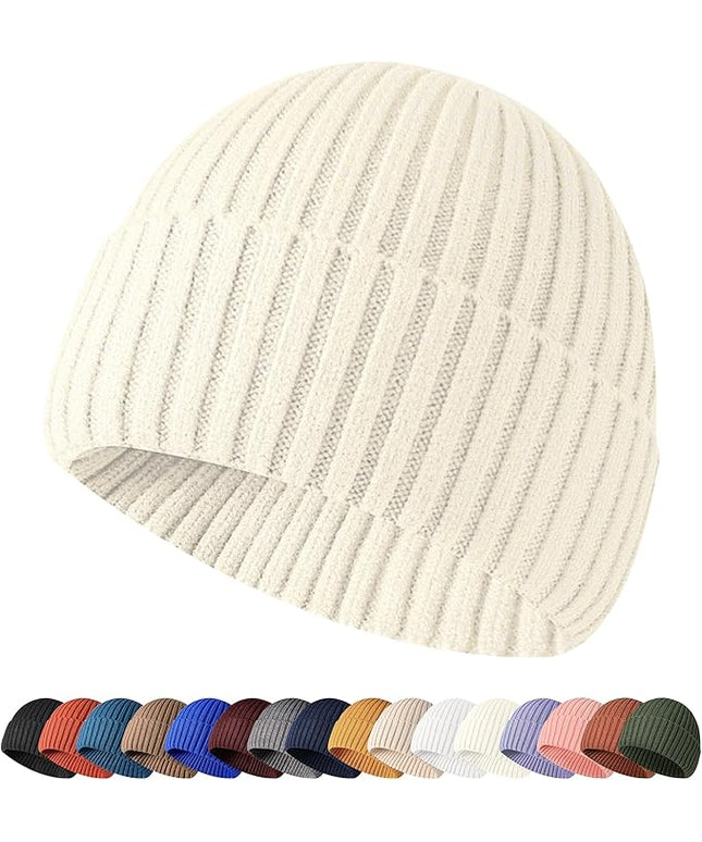 HiRui Knit Beanie for Men Women Kids, Winter Hats Warm Classic Daily Skull Caps