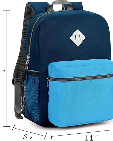 STEAMEDBUN Kids Backpack Boy 4-6, Boys Backpack for Elementary Kindergarten School - 15inch