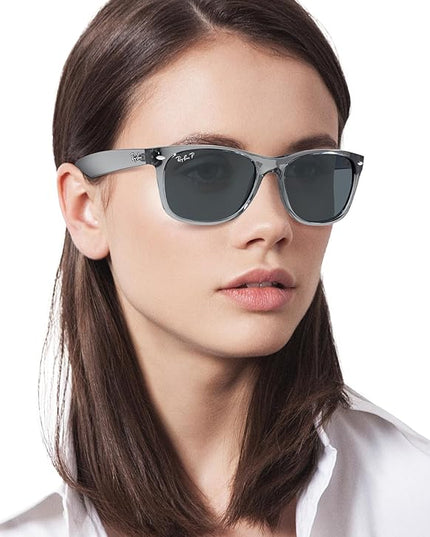 Ray-Ban RB2132 New Wayfarer Polarized Square Sunglasses