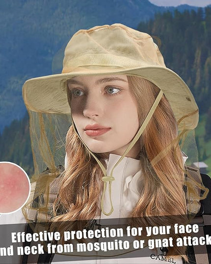 Sun Hats for Men Women Boonie Hat UPF 50+ Bucket Hat Wide Brim UV Protection Fishing Hiking Safari Outdoor Hats