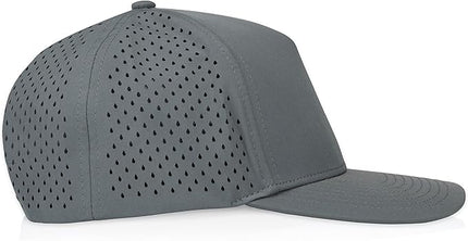 Billest Gilbert Performance 5‑Panel Snapback Hat – Adjustable Flat‑Bill Cap for Men & Women | Breathable and Lightweight