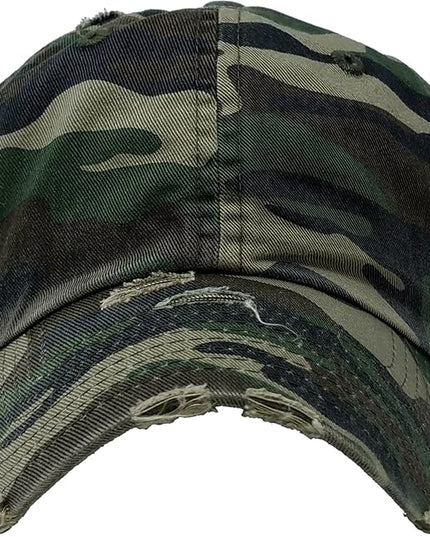 Funky Junque Distressed Baseball Cap