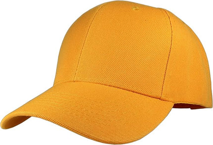 Gelante Adult Plain Baseball Cap Hat Classic Adjustable Size for All Seasons