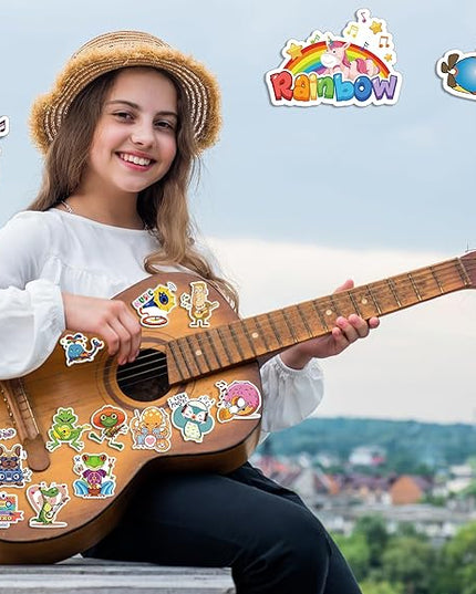 300 PCS Cute Stickers for Kids – Waterproof Vinyl Stickers for Water Bottles, Laptops & Scrapbooks | Fun School Supplies, Classroom Rewards & Teacher Prizes, Sticker Pack for Girls & Teens