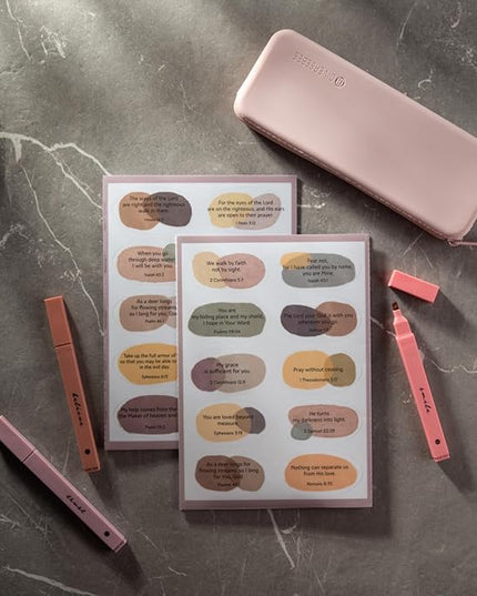DiverseBee Motivational Bible Verse Stickers, 80pcs Inspirational Christian Stickers for Water Bottles Laptop Journaling, Jesus Faith Sticker Pack, Religious Christian Gifts for Women and Men (Faith)
