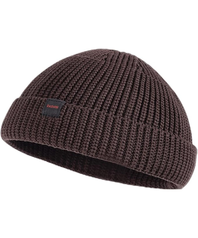 Fisherman Beanie Hats for Men Women,Knit Trawler Skull Cap,Watch Cap,Spring Fall Winter Warm Short Hats