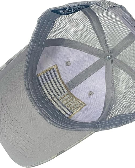 Roytrense Embroidered American Flag Unisex Baseball Cap (100% Cotton)