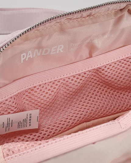 Pander Unisex Belt Bag Fanny Pack for Women with Adjustable Strap, Small Waist Pouch for Workout Running Traveling Hiking