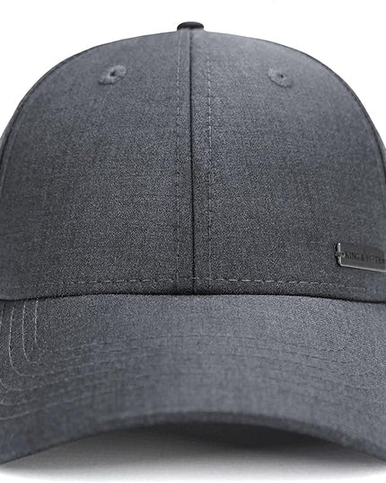 Fashion Baseball Hats for Men by King & Fifth | The Senna Baseball Cap with Low Profile & Menswear Fabric + Baseball Caps